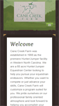 Mobile Screenshot of canecreekfarm.org