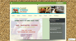 Desktop Screenshot of canecreekfarm.us